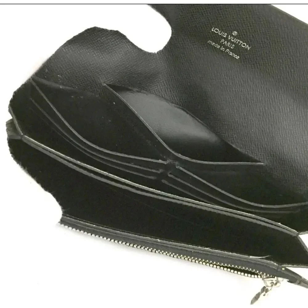 Louis Vuitton Taiga Porte feiulle Accordion Leather Bifold Long Wallet /1A5827